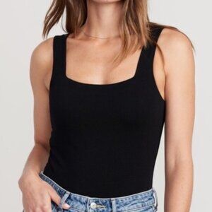 Old Navy Black Sleeveless Bodysuit - Size XS